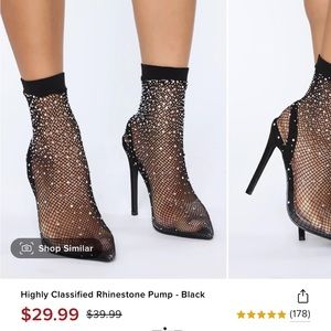 Rhinestone Pumps Fashion Nova